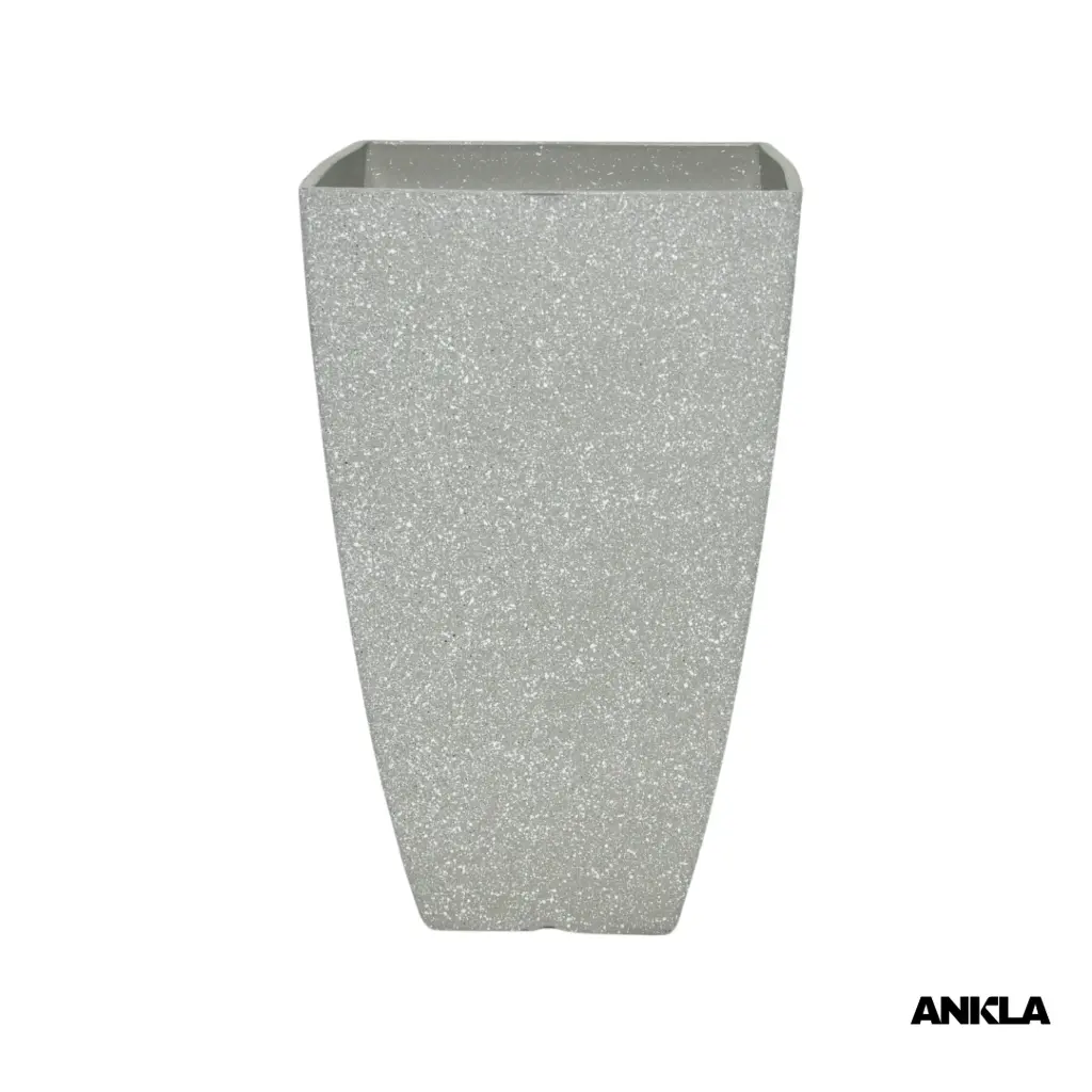 [MAT-C-21-GRIS] Matero Decorativo Cuadrado – Grande (21") (Gris)