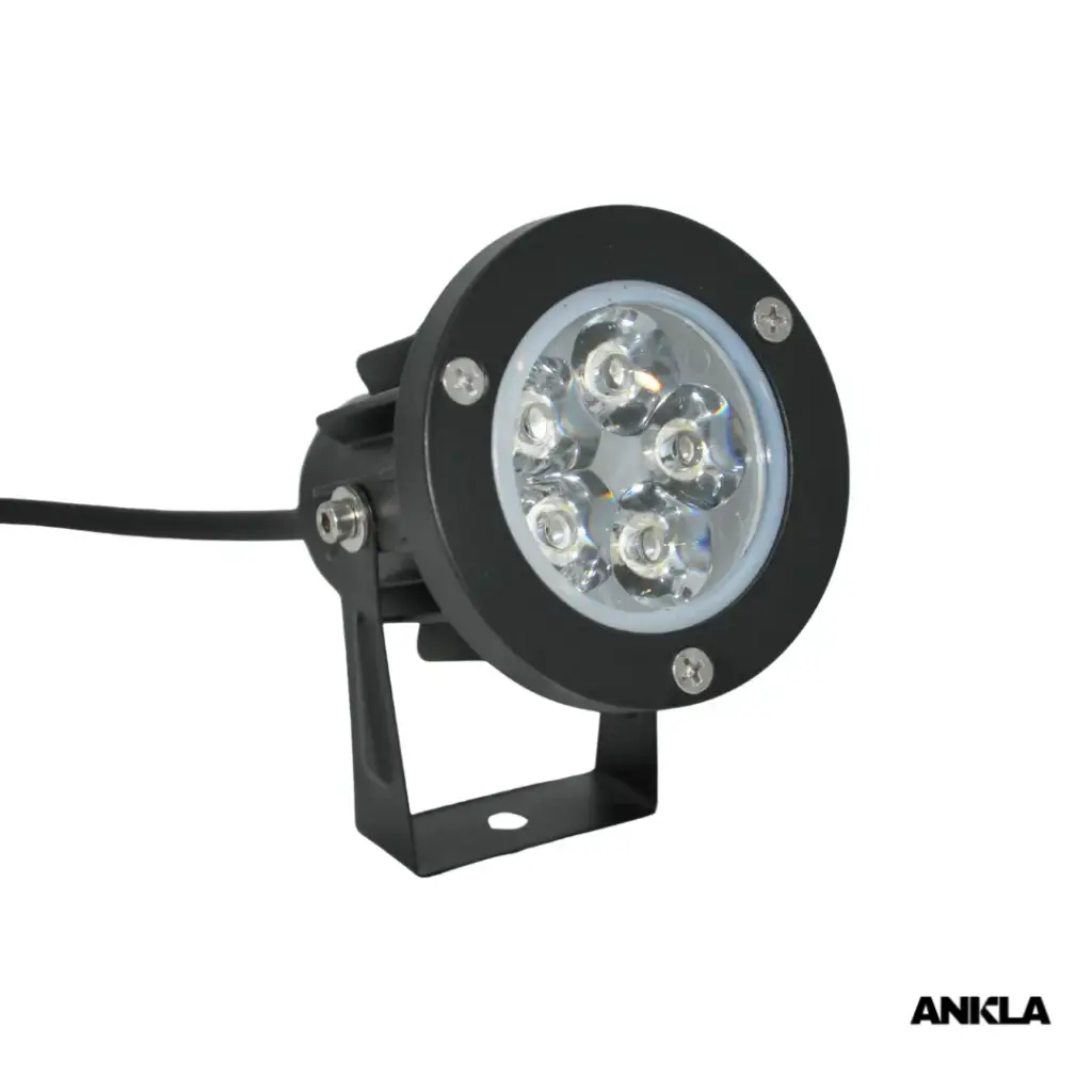 [LUZJAR7W] Luz LED para Jardín 7W – Blanco Cálido 3000K